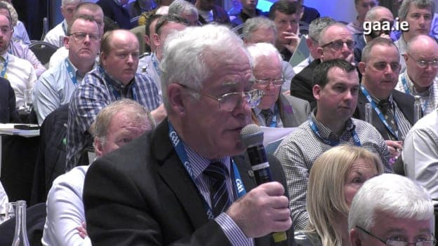 Condensed inter county senior seasons voted in at Congress